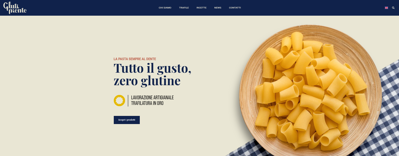 Glutiniente: i formati di pasta senza glutine